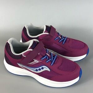 Kids' Saucony Purple and Blue Sneakers Size 6.5
